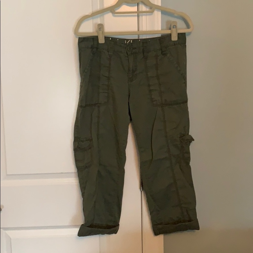 Olive green Calvin Klein cargo pants
